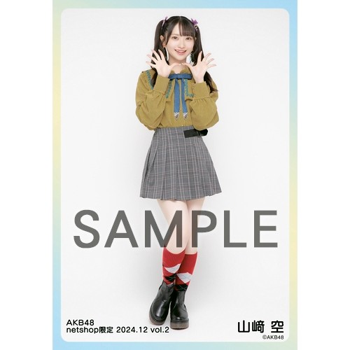 予約商品】AKB48 2024年12月度 net shop限定個別生写真5枚セットvol.2