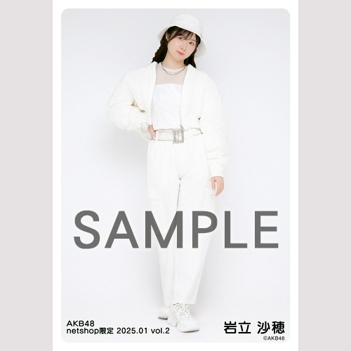 予約商品】AKB48 2025年1月度 net shop限定個別生写真5枚セットvol.2