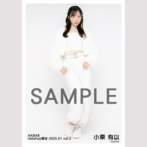 予約商品】AKB48 2025年1月度 net shop限定個別生写真5枚セット