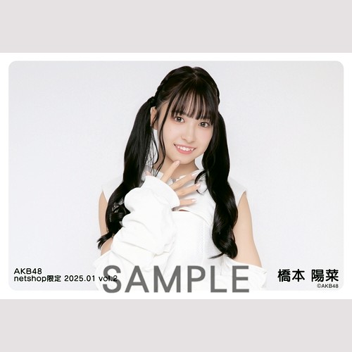 AKB＊SKE＊NMB バラ売り 予約商品】AKB48 2025年1月度 net shop限定個別生写真5枚セットvol.2