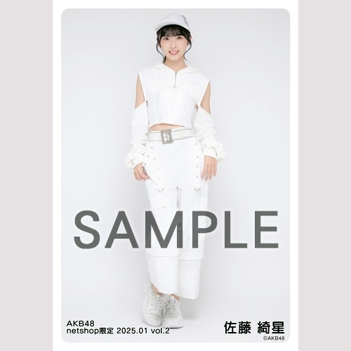 予約商品】AKB48 2025年1月度 net shop限定個別生写真5枚セットvol.2