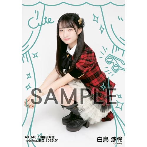 予約商品】AKB48 19期研究生 2025年1月度 net shop限定個別生