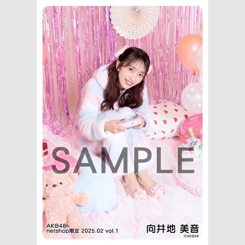 予約商品】AKB48 2025年2月度 net shop限定個別生写真5枚セット