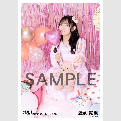 予約商品】AKB48 2025年2月度 net shop限定個別生写真5枚セットvol.1