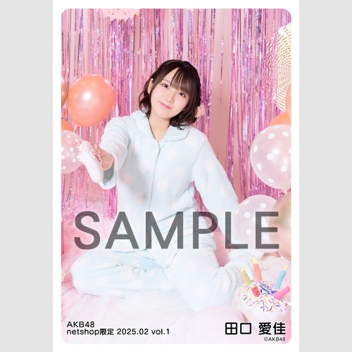 予約商品】AKB48 2025年2月度 net shop限定個別生写真5枚セットvol.1