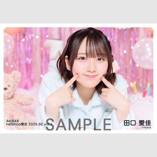予約商品】AKB48 2025年2月度 net shop限定個別生写真5枚セット