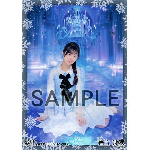 予約商品】AKB48 2025年2月度 net shop限定個別生写真5枚セットvol.2