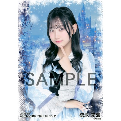 予約商品】AKB48 2025年2月度 net shop限定個別生写真5枚セットvol.2