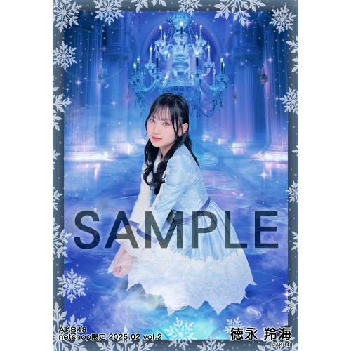 予約商品】AKB48 2025年2月度 net shop限定個別生写真5枚セットvol.2