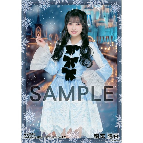 予約商品】AKB48 2025年2月度 net shop限定個別生写真5枚セットvol.2