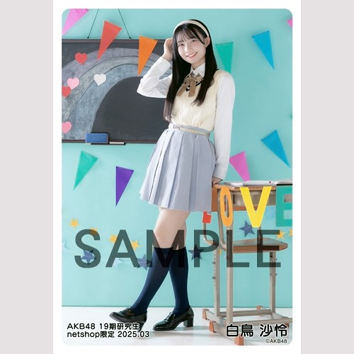 AKB48 DiVA 生写真 セット 予約商品】AKB48 19期研究生 2025年3月度 net shop限定個別生写真5枚