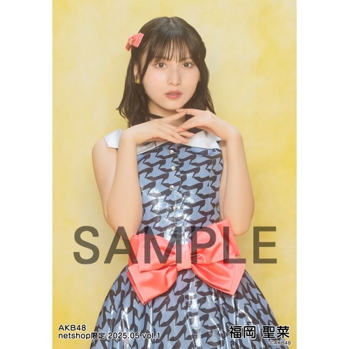 予約商品】AKB48 2025年5月度 net shop限定個別生写真5枚セット