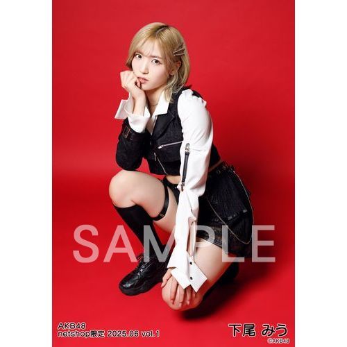 予約商品】AKB48 2025年6月度 net shop限定個別生写真5枚セット