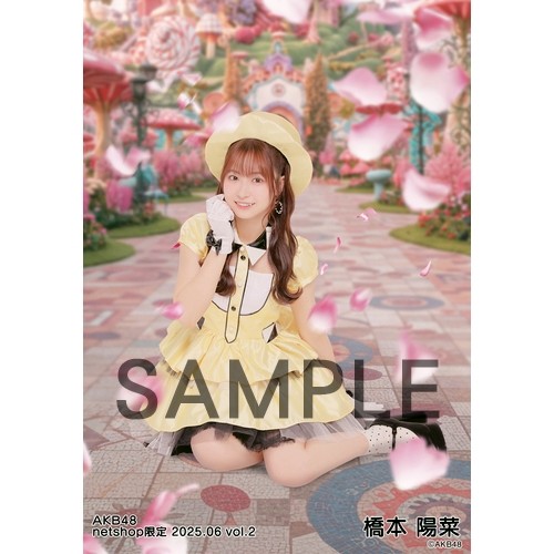 予約商品】AKB48 2025年6月度 net shop限定個別生写真5枚セットvol.2