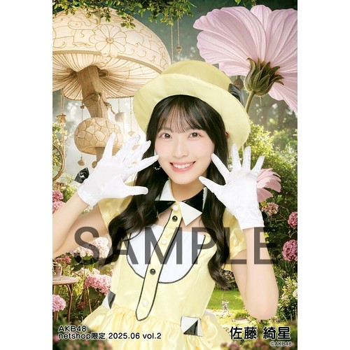 予約商品】AKB48 2025年6月度 net shop限定個別生写真5枚セットvol.2