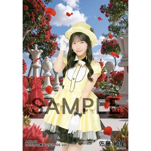 予約商品】AKB48 2025年6月度 net shop限定個別生写真5枚セットvol.2