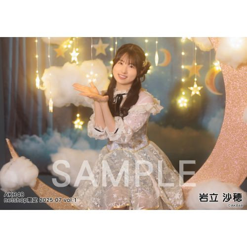 予約商品】AKB48 2025年7月度 net shop限定個別生写真5枚セットvol.1