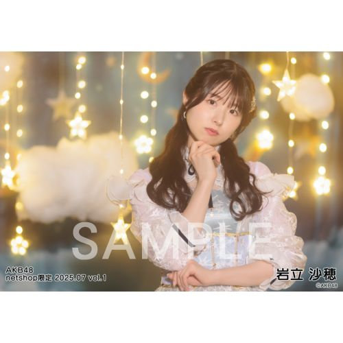 予約商品】AKB48 2025年7月度 net shop限定個別生写真5枚セットvol.1