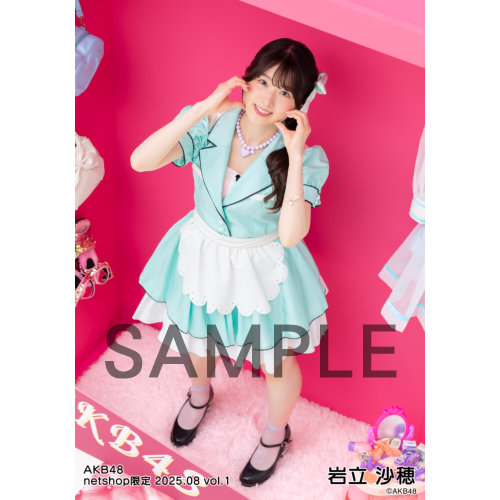 予約商品】AKB48 2025年8月度 net shop限定個別生写真5枚セット