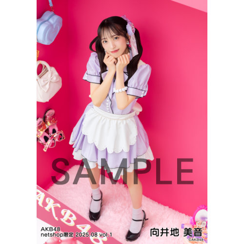 予約商品】AKB48 2025年8月度 net shop限定個別生写真5枚セット