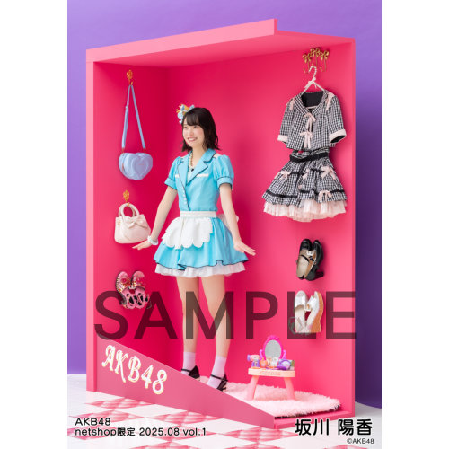 AKB48 2025年8月度 net shop限定個別生写真5枚セットvol.1