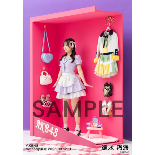 AKB48 2025年8月度 net shop限定個別生写真5枚セットvol.1