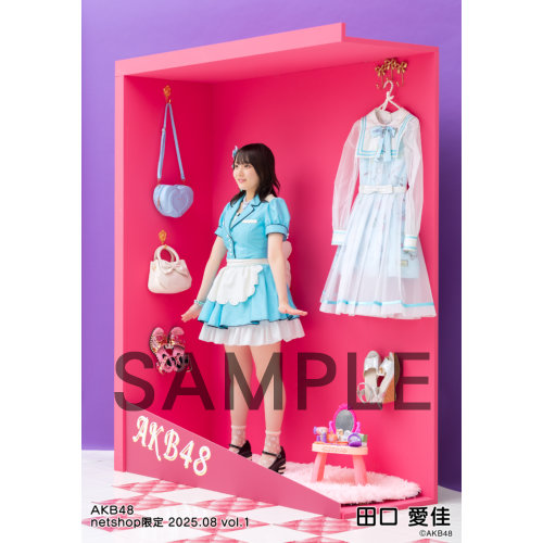 田口愛佳 AKB48 2025年4月 netshop限定 生写真 5種フルコンプ 予約商品】AKB48 2025年8月度 net shop限定個別生写真5枚セット