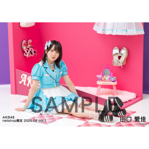 AKB48コラボ商品 予約商品】AKB48 2025年8月度 net shop限定個別生写真5枚セット