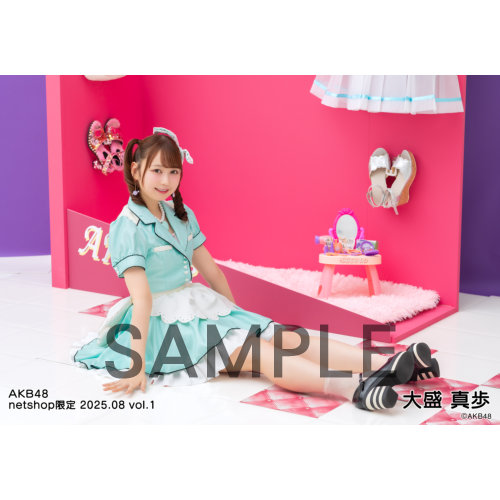 予約商品】AKB48 2025年8月度 net shop限定個別生写真5枚セットvol.1