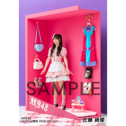 AKB48グループグッズ、生写真等まとめ売り AKB48 2025年8月度 net shop限定個別生写真5枚セットvol.1