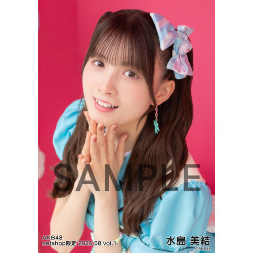 水島美結　AKB48 2025年4月　netshop限定　生写真+カード　コンプ 水島美結 AKB48 2025年4月 netshop限定 生写真+カード コンプ