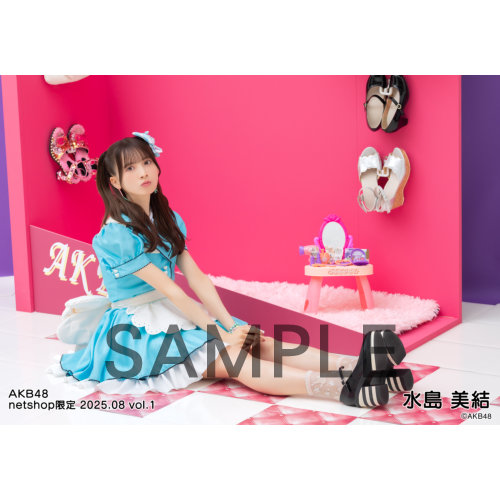 予約商品】AKB48 2025年8月度 net shop限定個別生写真5枚セット