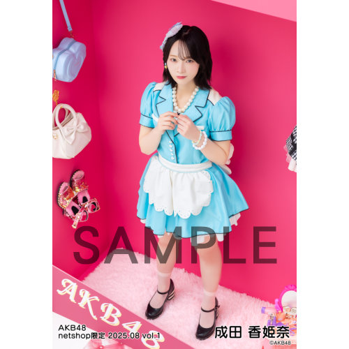 予約商品】AKB48 2025年8月度 net shop限定個別生写真5枚セットvol.1