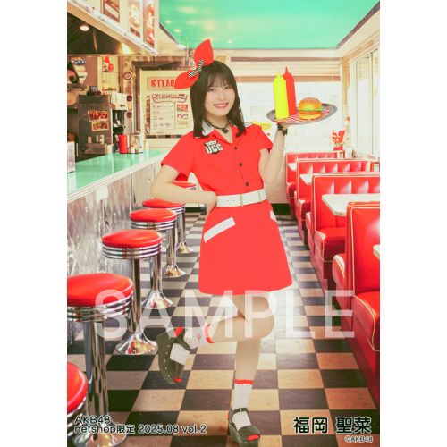 予約商品】AKB48 2025年8月度 net shop限定個別生写真5枚セットvol.2