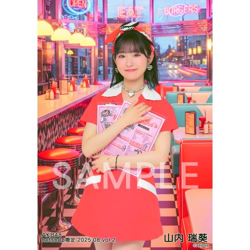 予約商品】AKB48 2025年8月度 net shop限定個別生写真5枚セット