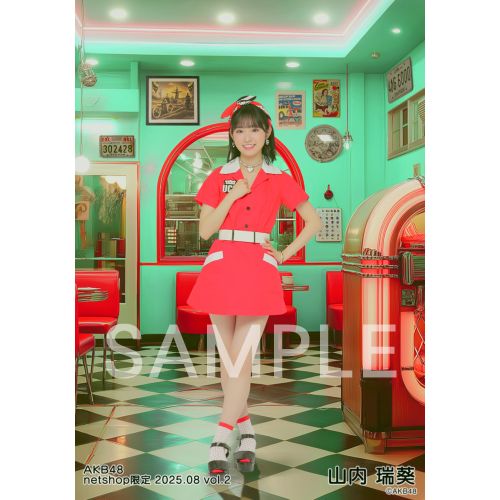 予約商品】AKB48 2025年8月度 net shop限定個別生写真5枚セット