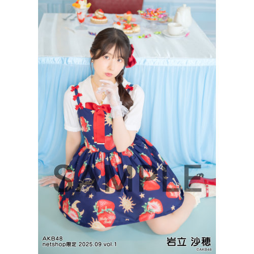 予約商品】AKB48 2025年9月度 net shop限定個別生写真5枚セット