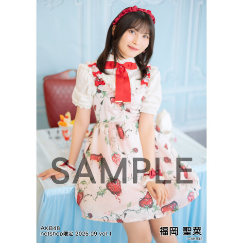 予約商品】AKB48 2025年9月度 net shop限定個別生写真5枚セット