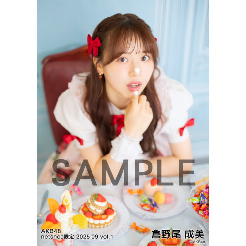 倉野尾成美　直筆サイン含む　タワーレコード 劇場盤生写真　4枚セット　AKB48 倉野尾 成美 | AKB48 Official Shop