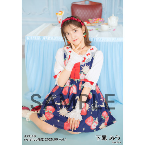 予約商品】AKB48 2025年9月度 net shop限定個別生写真5枚セットvol.1