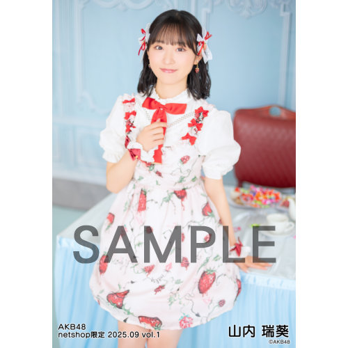 予約商品】AKB48 2025年9月度 net shop限定個別生写真5枚セットvol.1