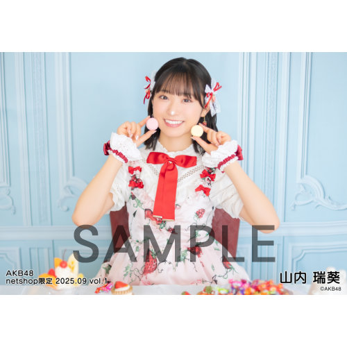 予約商品】AKB48 2025年9月度 net shop限定個別生写真5枚セット