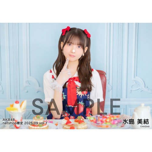 予約商品】AKB48 2025年9月度 net shop限定個別生写真5枚セットvol.1