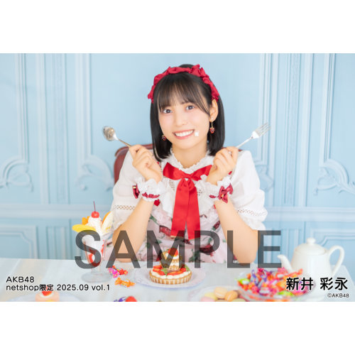 予約商品】AKB48 2025年9月度 net shop限定個別生写真5枚セットvol.1