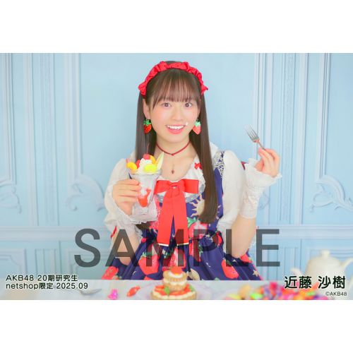 予約商品】AKB48 20期研究生 2025年9月度 net shop限定個別生写真5枚