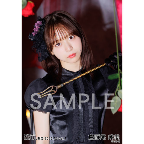 予約商品】AKB48 2025年10月度 net shop限定個別生写真5枚セット