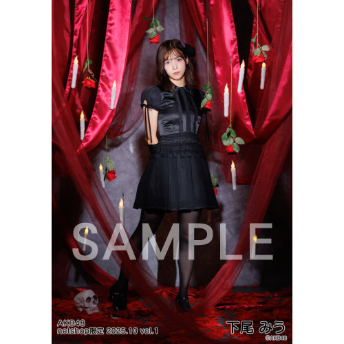 予約商品】AKB48 2025年10月度 net shop限定個別生写真5枚セットvol.1