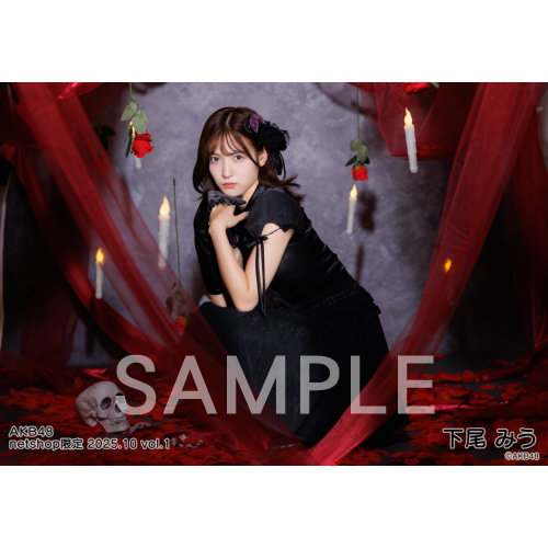 予約商品】AKB48 2025年10月度 net shop限定個別生写真5枚セットvol.1