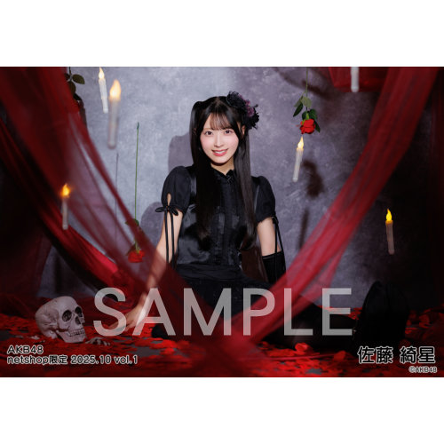 予約商品】AKB48 2025年10月度 net shop限定個別生写真5枚セット