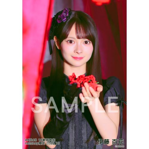 予約商品】AKB48 19期研究生 2025年10月度 net shop限定個別生写真5枚